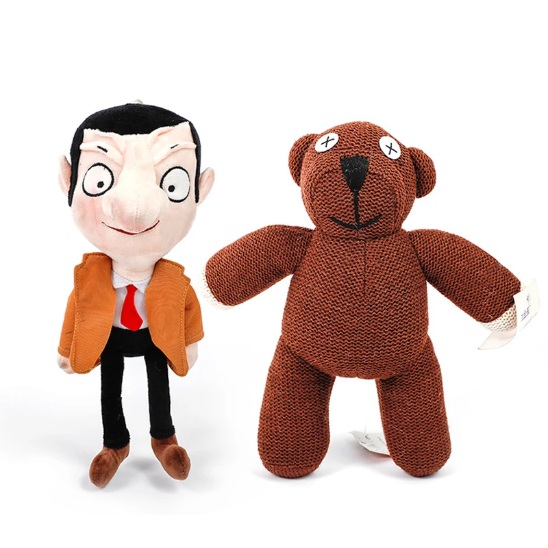 1 шт 25 30 см милые миленькие в японском стиле (Каваий Mr Bean плюшевого мишки плюшевые