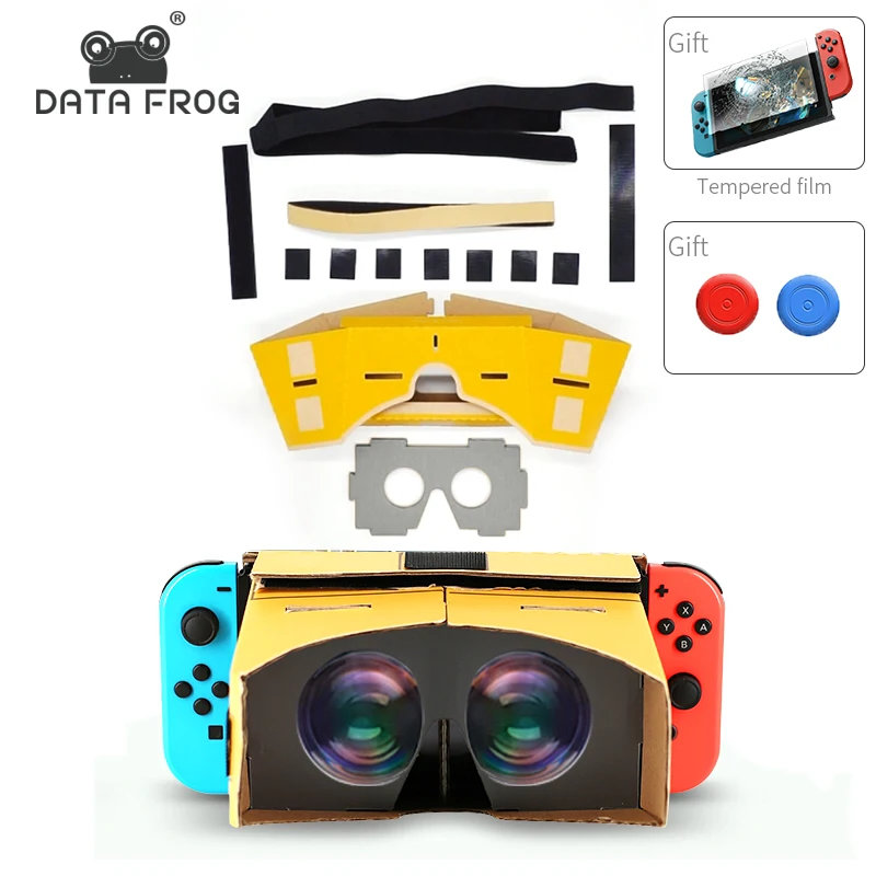 DIY очки виртуальной реальности, 3D очки VR для kingd Labo VR Kit, 3D очки, коробка для kingd Switch, игры для NS, аксессуары