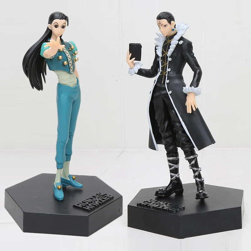 16 см Hunter X Illumi Zoldyck Kulolo lushilufelu ПВХ экшн Фигурки игрушки Hunter|Игровые фигурки и