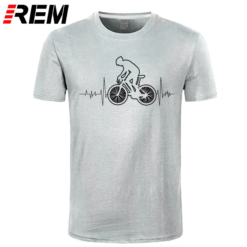 REM, футболка для горного велосипеда MTB, брендовая одежда, футболка с логотипом для велосипеда, футболка для горного велосипеда, смешная футболка с сердцебиением, подарок для велосипеда