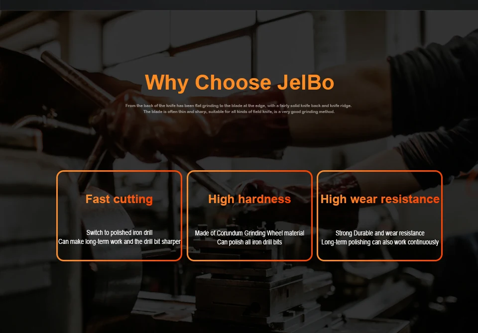 JelBo портативная точилка для сверла корундовое шлифовальное колесо спиральное сверло точилка для шлифовального станка инструмент для сверла точилка электроинструмент