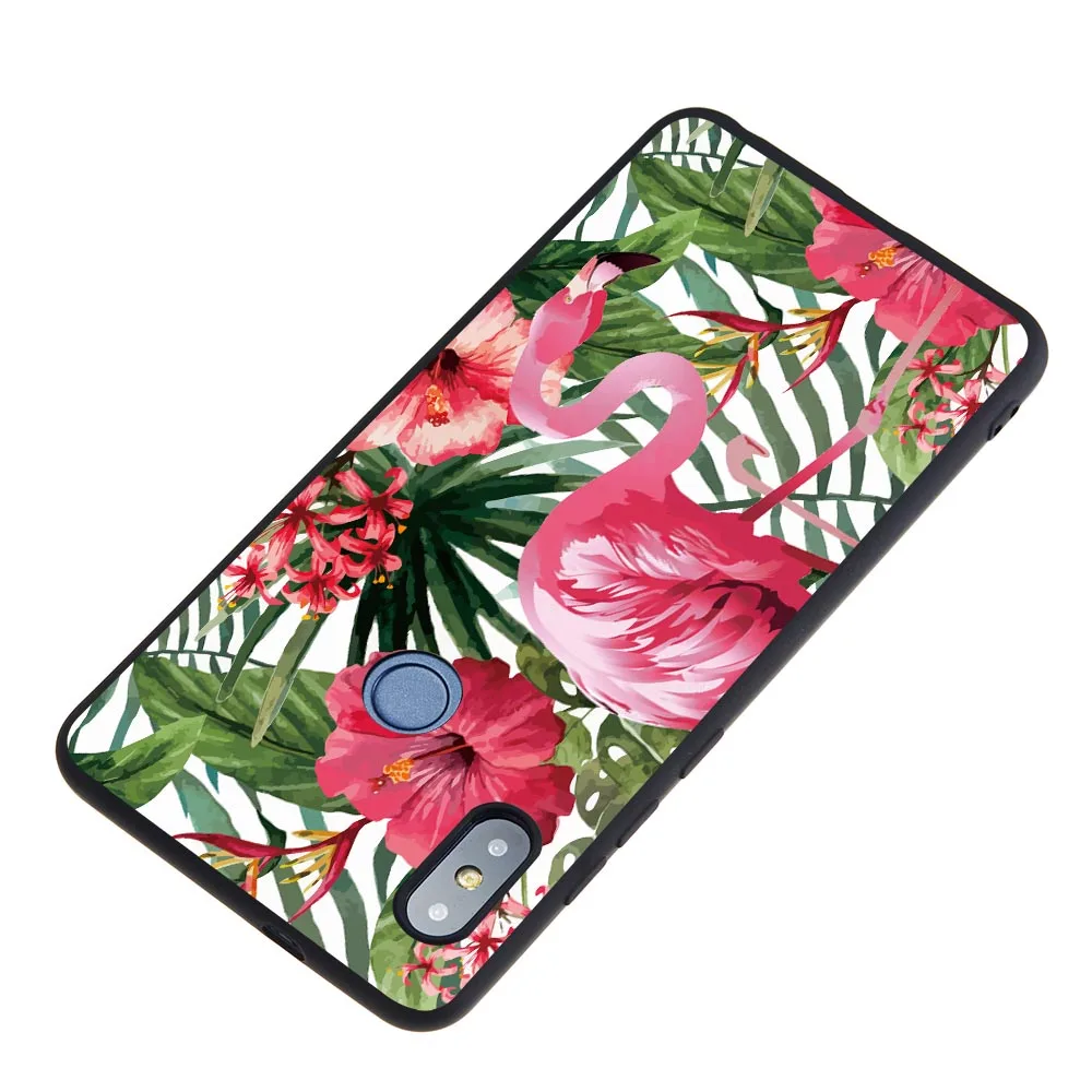 For Xiaomi Redmi Note 5 5A pro Pro Soft Silicone Cases Luxury Flamingo Leaves Cat Fish Design Cover Coque |