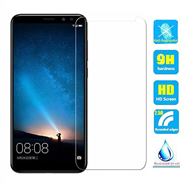 9H 2.5D Защита экрана для HuaWei Y3 Y5 Y6 II GR3 GR5 Pro закаленное стекло Honor 4X 4C Maimang 4 5 6|Защитные