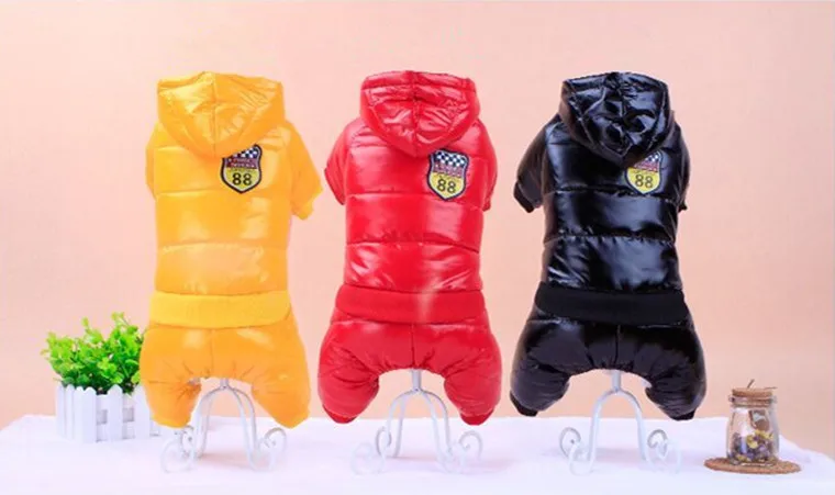 Bajila New Waterproof Fabric Dog Coat Winter Large Size Pet Clothes Thickening Down Jacket Clothing For Dogs Costume |