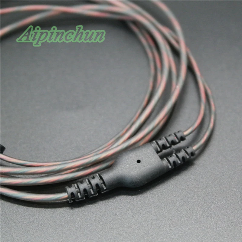 Кабель для наушников Aipinchun с разъемом L Jack MMCX сменный микрофон Shure SE215 SE535 SE846 SE425 SE315