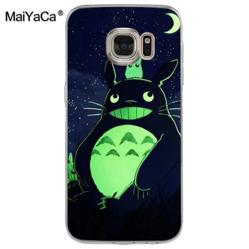 MaiYaCa Studio Ghibli яркий милый чехол для телефона Аксессуары samsung galaxy s9 s7 s6edge plus s5 s8 |