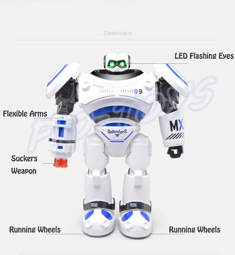 Новое поступление подарок радиоуправляемый робот стрельба электрические