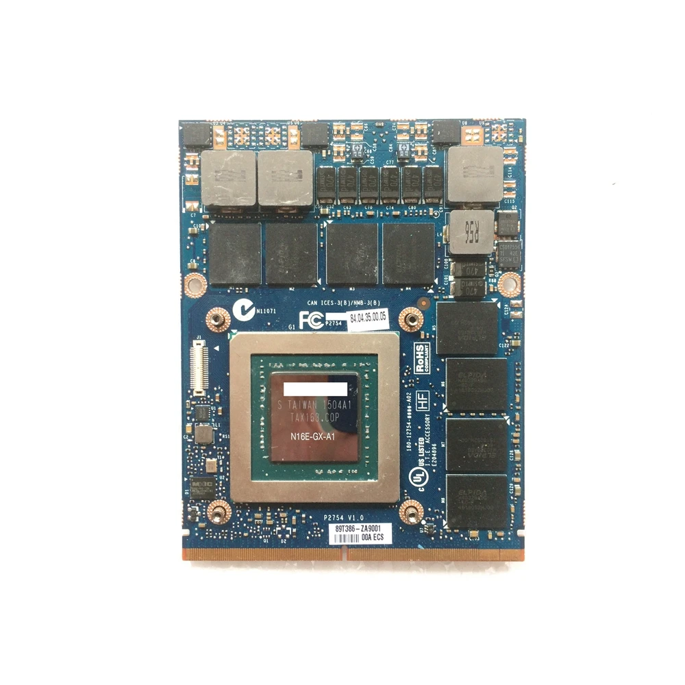 GTX 980M 8GB GDDR5 MXM 3.0b N16E GX A1 карта 6GRM3 06GRM3 для Alienware 13 R1 R2 / 15 17 R3|ЖК-экран ноутбуков| |
