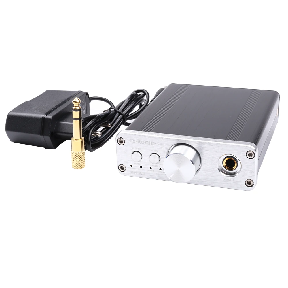 FX AUDIO PH A2 мини Настольный усилитель для наушников Портативный Hi Fi аудио OPA2604AP