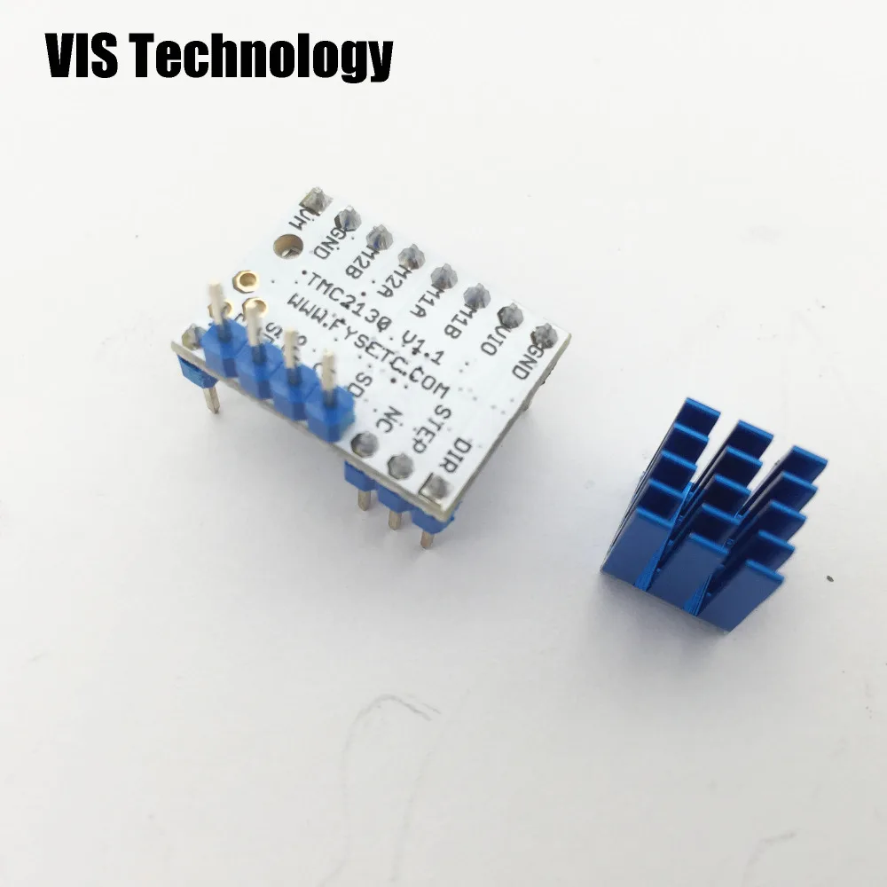 Драйвер шагового двигателя MKS TMC2130 V1.1 бесшумный драйвер с радиатором отличная