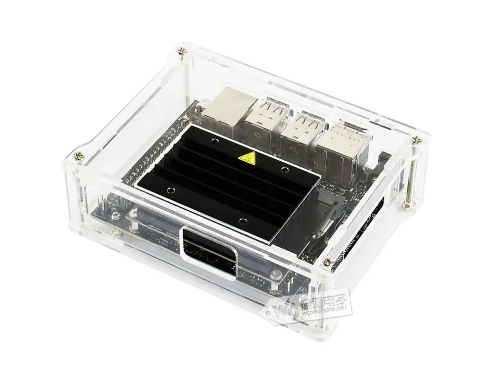 Jetson Nano чехол (A) тип А для Developer Kit акриловый красивый пылеотталкивающий