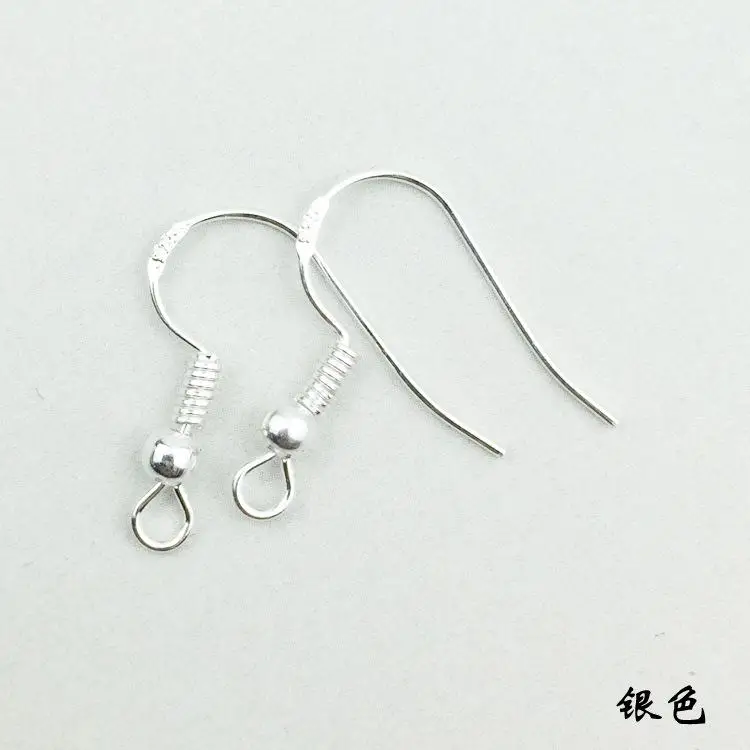 Diy серьги аксессуары 925 пробы серебряные серьги застежка-крючок для изготовления ювелирных изделий гипоаллергенный ручной работы ювелирные изделия - Цвет: 1