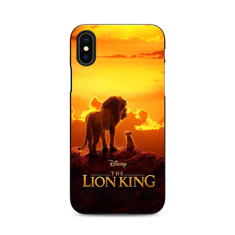 Lion king мягкий силиконовый черный чехол для телефонов Чехол для iPhone X XR XS MAX 6 7 8 plus 5 5S 6s se для Apple 10 лучший корпус - Цвет: 5905