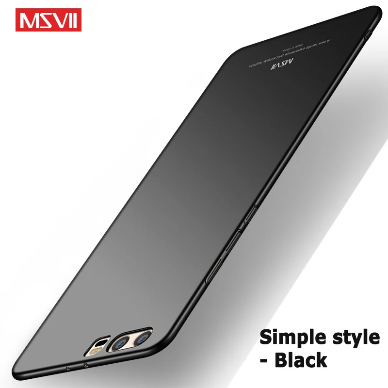 Msvii чехлы для huawei P10 Lite чехол для huawei P10 Plus чехол P 10 Lite тонкий матовый PC чехол для huawei P10lite чехол s