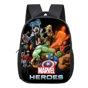 Рюкзак для детского сада мстители, Железный человек, Халк, Капитан Америка, 12 дюймов