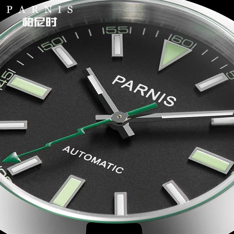 Часы мужские механические с сапфировым стеклом 40 мм PA2107|watch business|watch qualitywatch automatic |