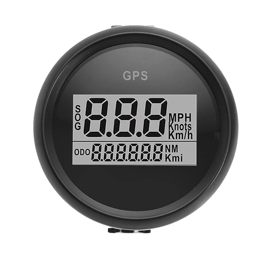 Автомобильный GPS-датчик скорости водонепроницаемый измеритель с ЖК-дисплеем и