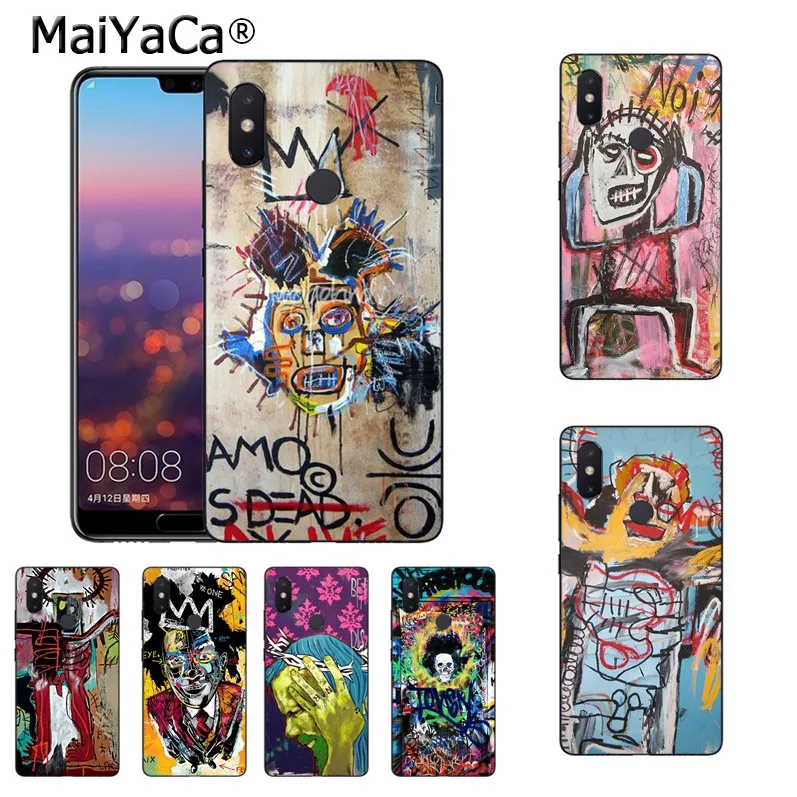 MaiYaCa в памяти basquiat manson Новинка Fundas чехол для телефона xiaomi mi 8se 6 note2 note3 redmi 5 plus note 4