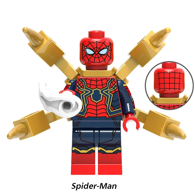 Супер Герои lEGOED Marvel Мстители Бесконечность ВОЙНЫ ЖЕЛЕЗНЫЙ ЧЕЛОВЕК танос Тор