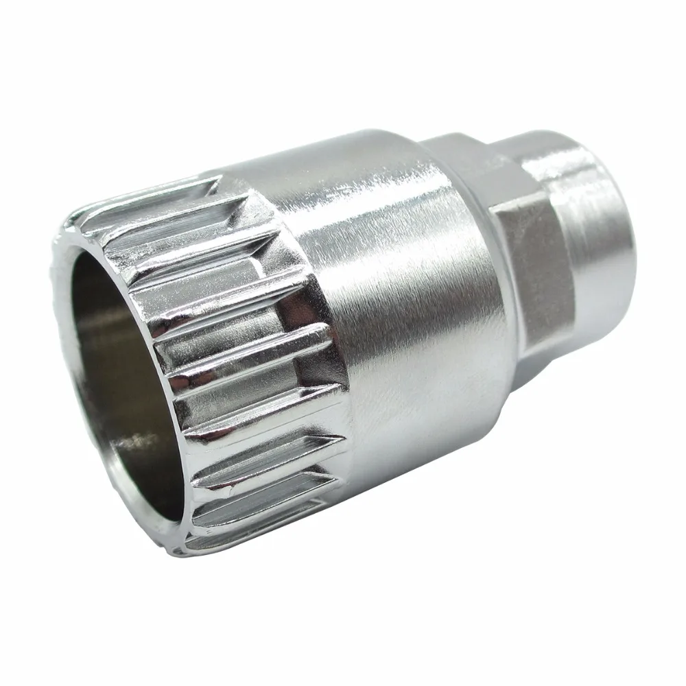 

Silver Color MTB Bike BB Set Tool CP Steel Bicycle Cartridge B.B. Tool 20 Teeth Bike Bottom Bracket Tool For SHIMANO SRAM FSA