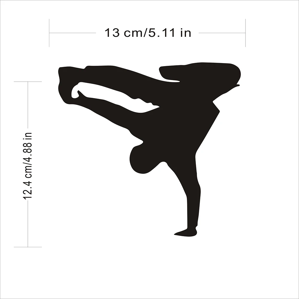 Tancredy автомобильный Стикеры s наклейки Street наклейка Dance на бампер автомобилей