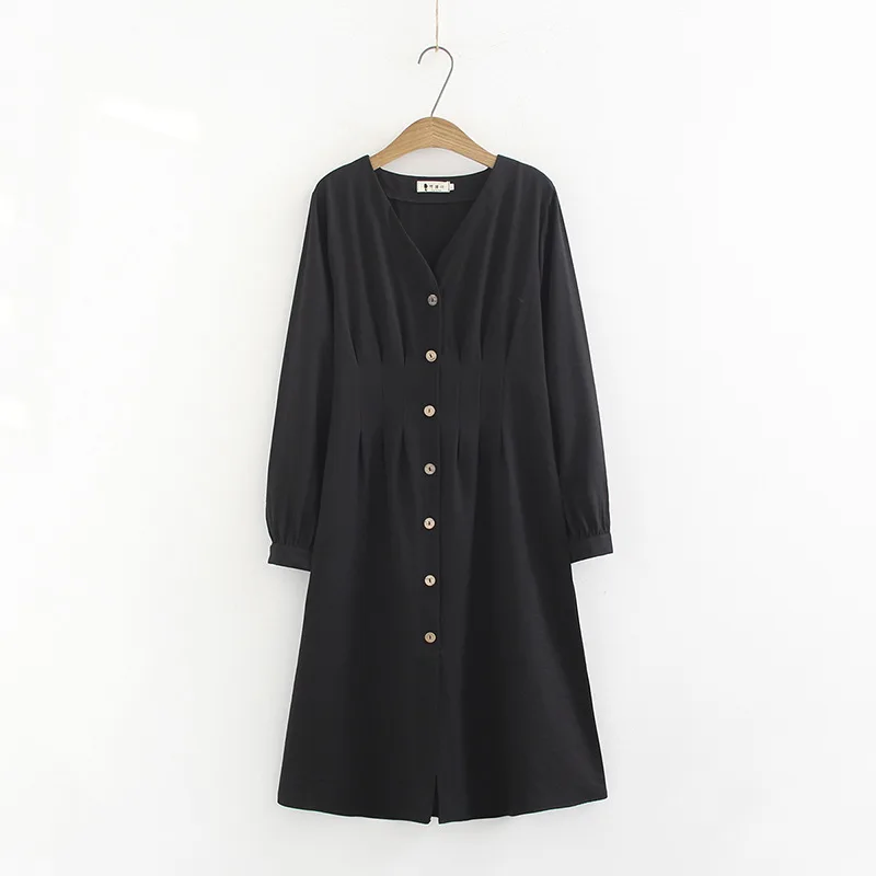 2019 плюс Размеры Повседневное платья весна женская одежда мода Свободные длинным