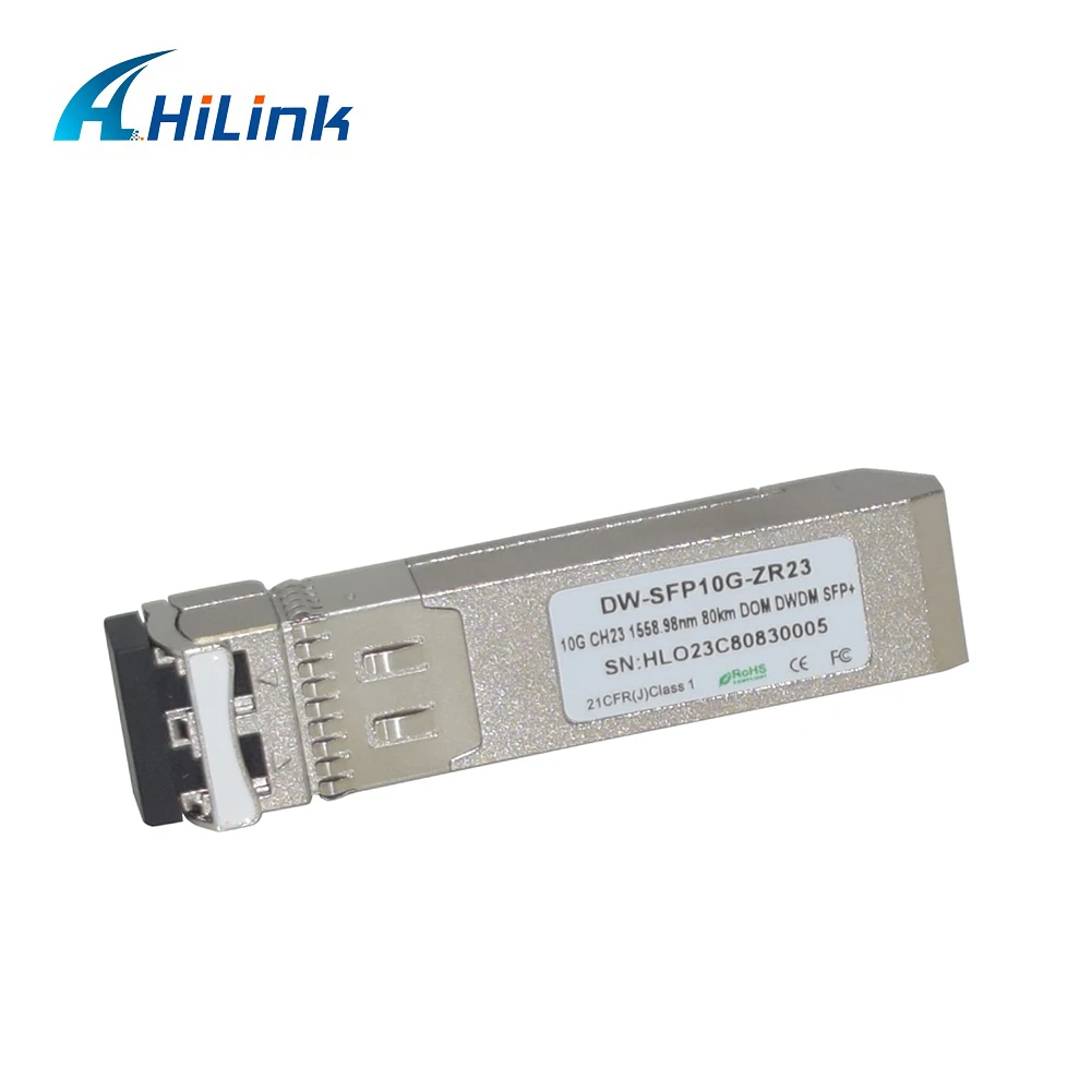 Бесплатная доставка по почте! 10G Base ZR CH17-61 80km DWDM SFP + Дуплексный LC трансивер с DOM |