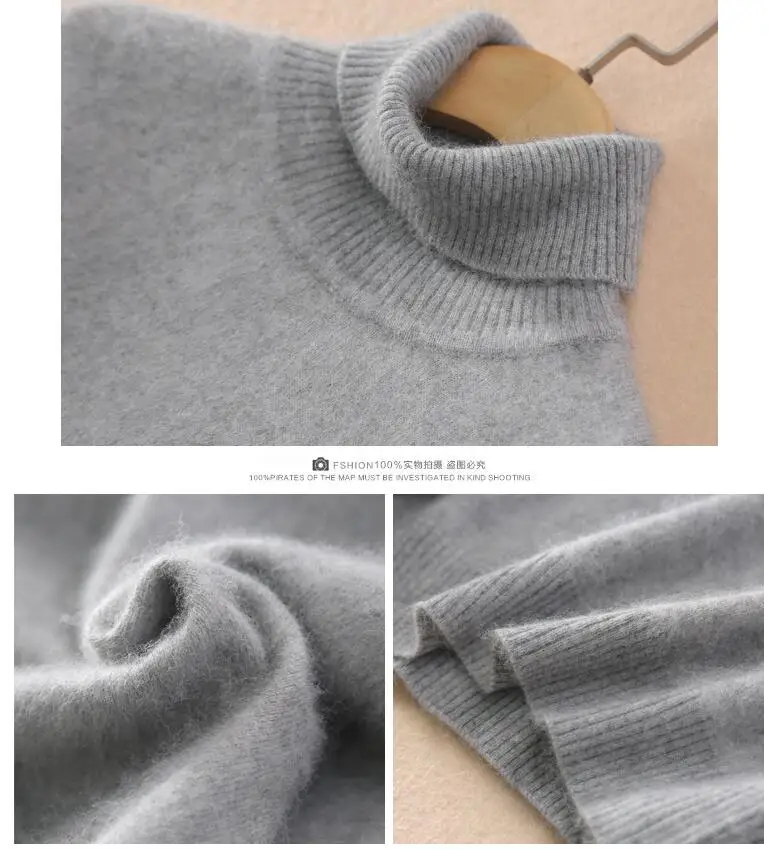 2021 New Arrival Women Knitted Good Quality Mink Cashmere Sweater Soft Pullovers KSR220 | Женская одежда