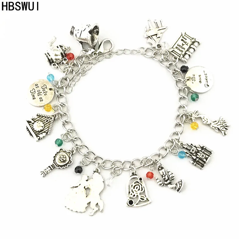 

HBSWUI Charm Bracelet Classic Movie High Quality Anime Cosplay Fashion Metal Jewelry Gifts for Woman Girl