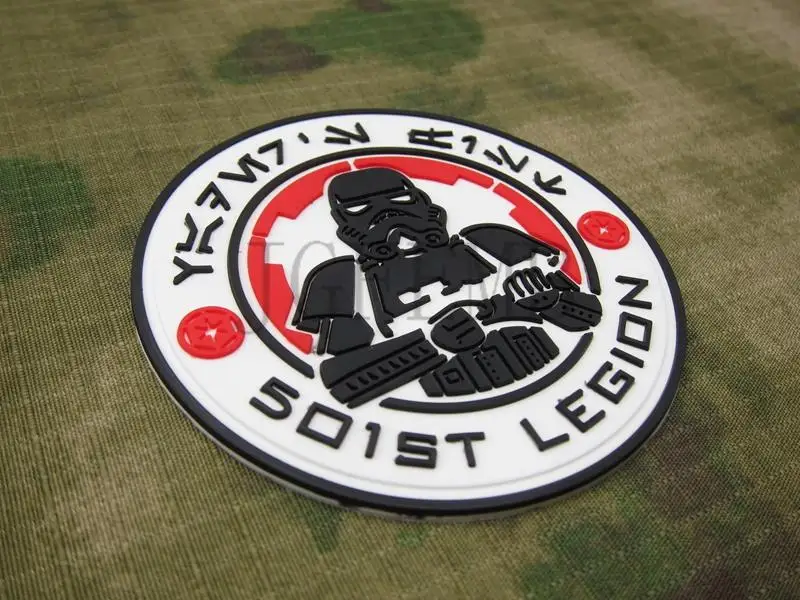 Цветной 501 й легион имперский штормовик военный 3D ПВХ патч PB1623|3d pvc patch|patches patchespatch