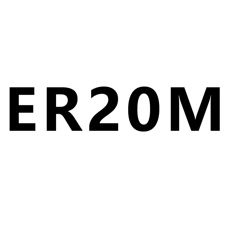 ER20M ER цанговый ключ UM/M/A/C/SC/APU Тип ER гайка ключ сверлильный патрон с ЧПУ держатель инструмента гаечный ключ для гравировального Станка компьютерная Gongs 1 шт - Цвет: ER20M