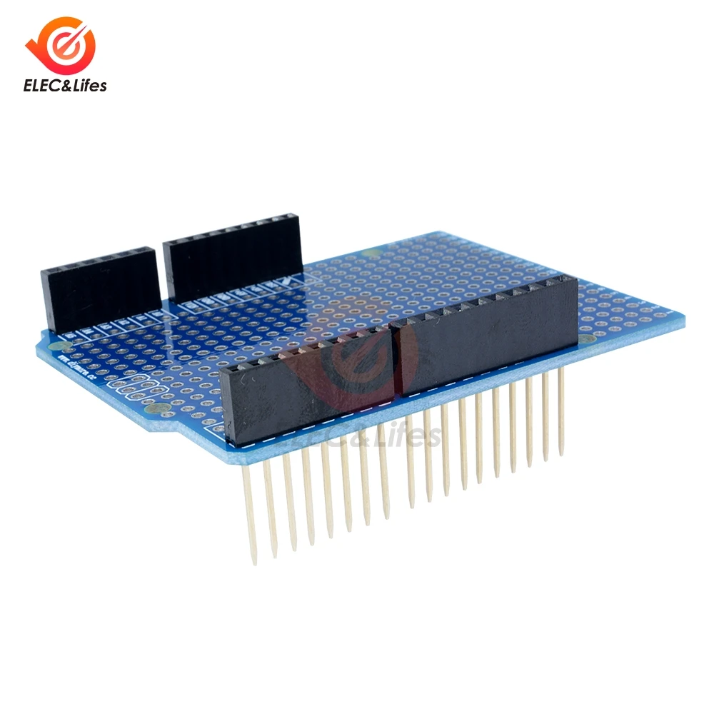 1 компл. прототип платы расширения печатной для Arduino ATMEGA328P UNO R3 Proto Shield FR 4 Fiber PCB