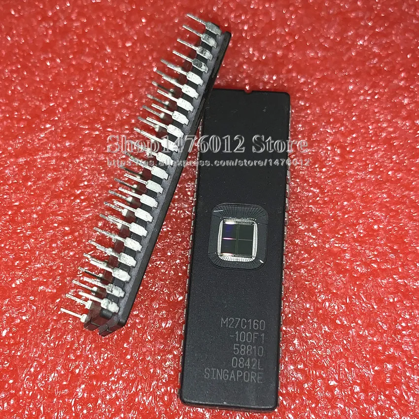 10 шт./лот M27C160 100F1 27C160 Крис 120F1 50F1 IC 1 M X 16 UVPROM 100 ns CDIP42 Новый оригинальный 100%