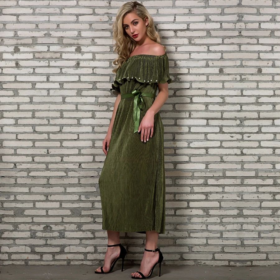 Богемный Пляжное длинное платье Для женщин 2018 новые летние поступления Мода с