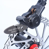 mtb bicycle pads mounting assistant brake pads rotor adjusting alignment tools disc brake pads spacer bike repair tool 3 7g