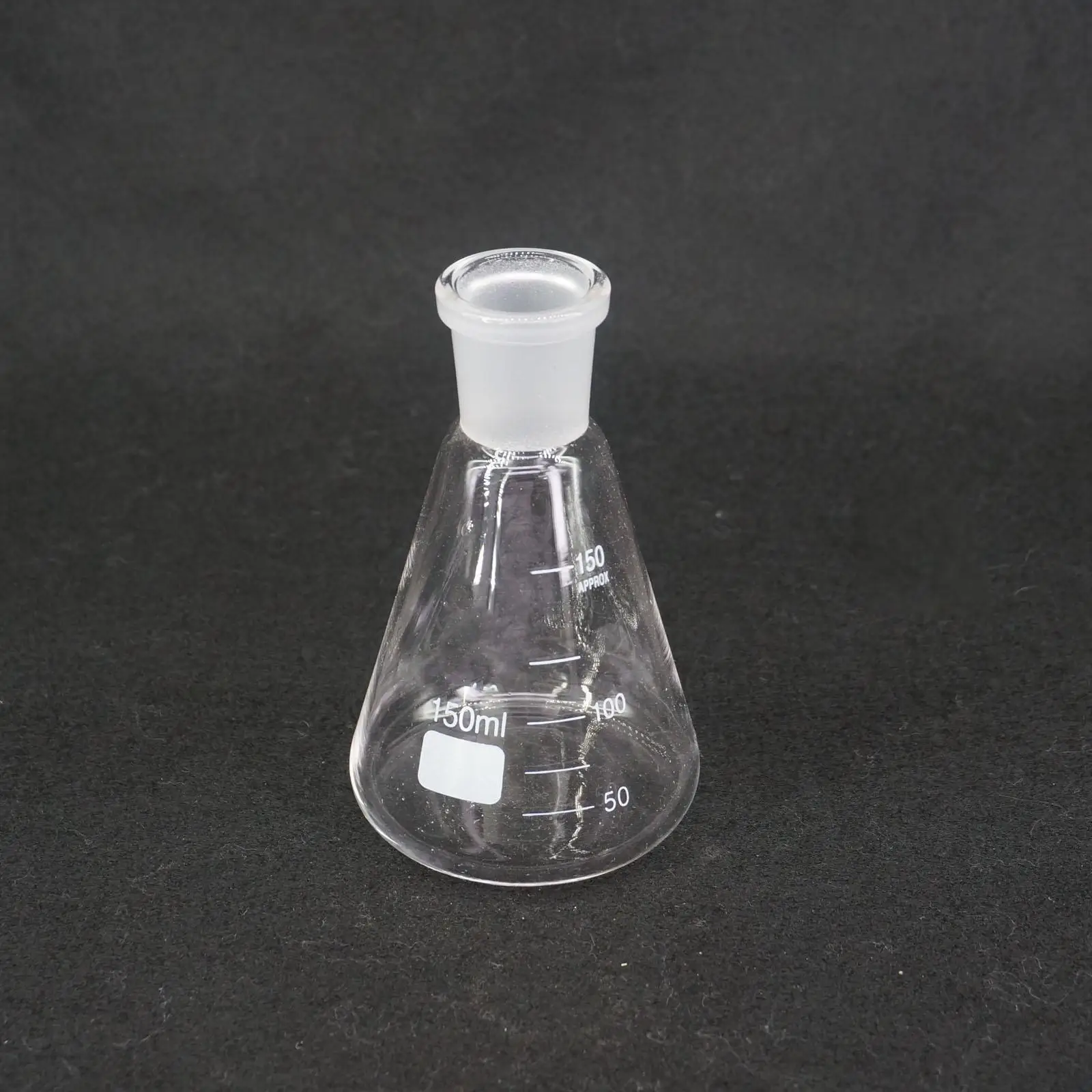 

150ml Quickfit 24/29 Joint Lab Conical Flask Erlenmeyer Boro Glass Graduated