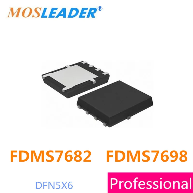 Mosleader FDMS7698 FDMS7682 DFN5X6 100 шт. 1000 n-канал 30 в Сделано Китае высокого качества |