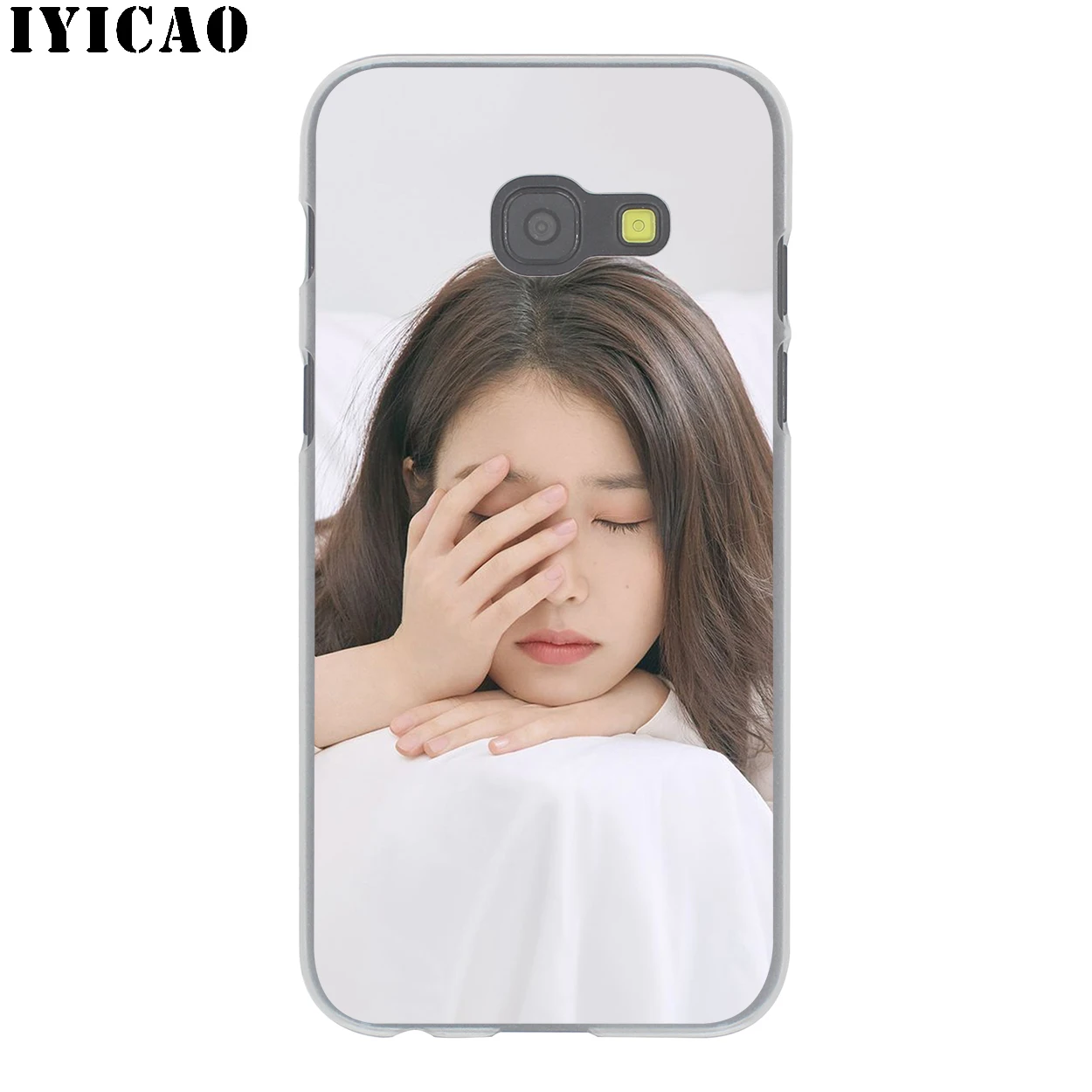 IYICAO IU singer жесткий чехол для Samsung Galaxy J6 J5 J1 J2 J3 J7 2017 2016 2015 Prime US EU версия | Мобильные