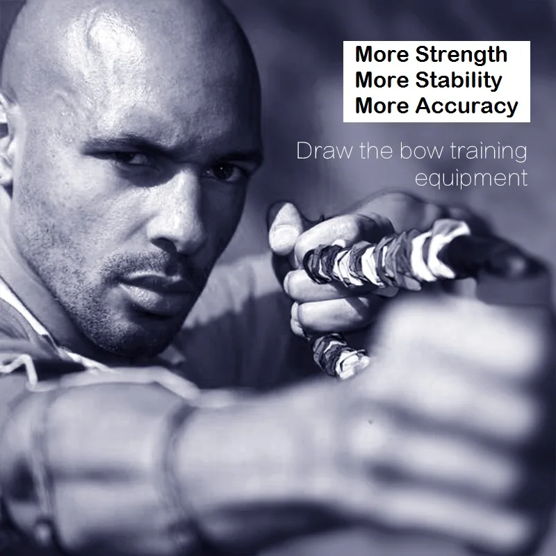 Premium Latex Archery Resistance Band Bow Drawing Rubber Pulling Rope Multifunction Fitness Strength Training Gym Exercise | Спорт и