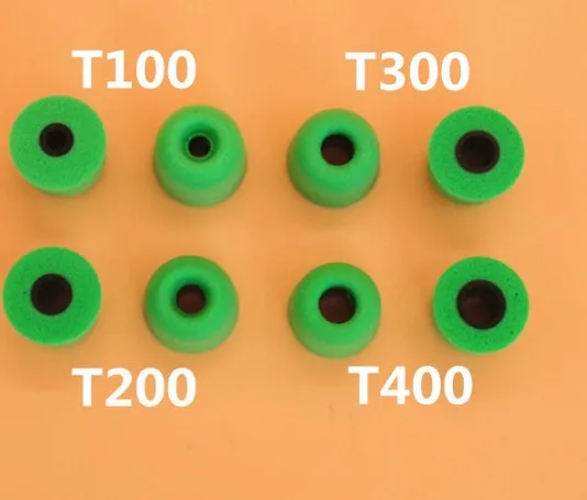 500 шт. Подушка для ушей. T100. T200. T300.T400 заменяет ушной наконечник наушников в ухо. T200