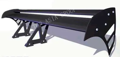 GT стиль 55 &quotЛегкий Алюминиевый задний багажник двухслойный гоночный