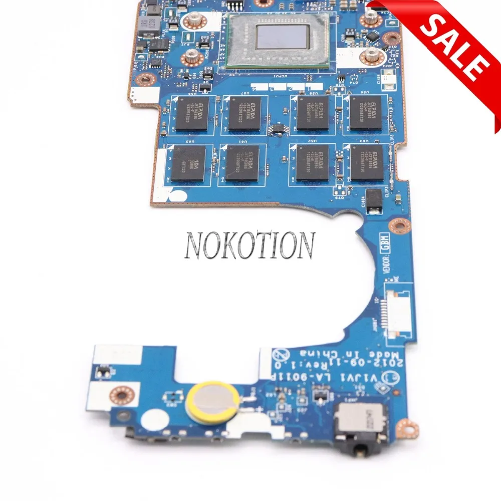 NOKOTION V1JV1 LA 9011P основная плата для Acer W700 Intel Core SR0N9 I5 3317U HD 4000 4 Гб оперативная память