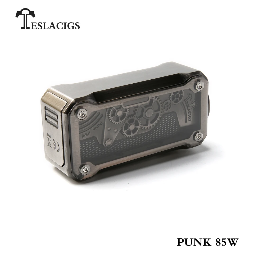 Teslacigs Tesla Punk Mini 85 Вт бокс мод стимпанк стиль 510 нить TC TCR Vape Mod 18650 электронная