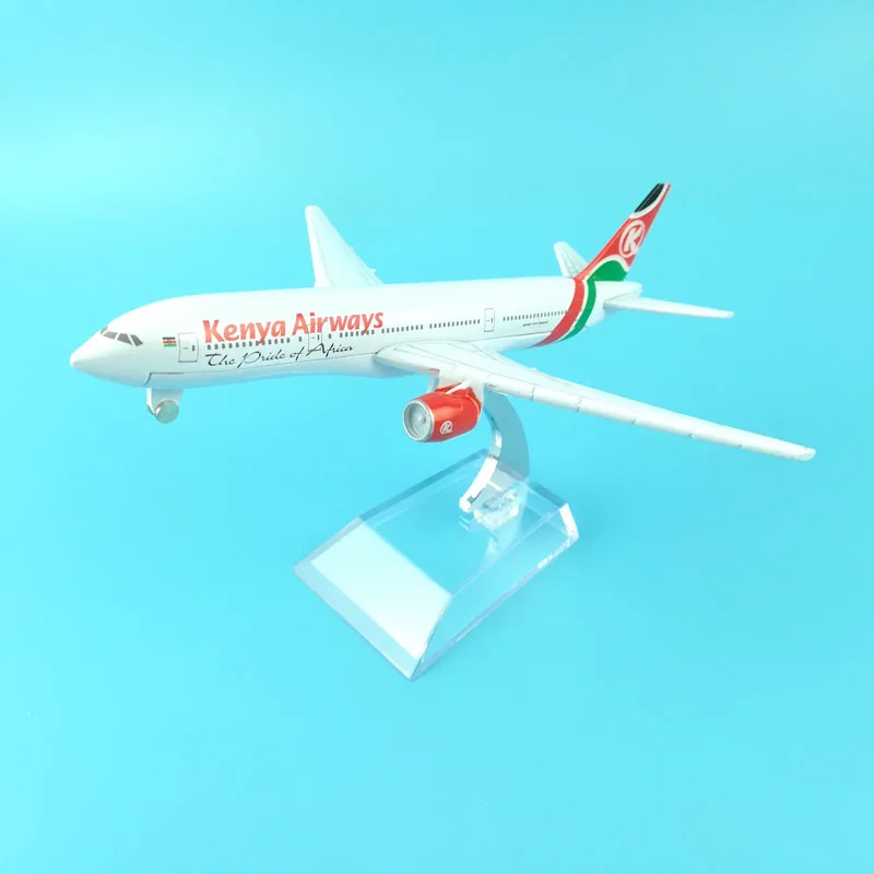 KENYA AIRLINES 16 см BOEING 777 AIRWAYS модель самолета из металлического сплава Игрушечная