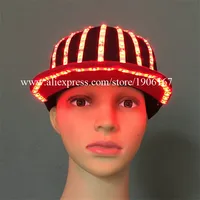 Fashion LED Light Baseball Caps Luminous Hat For Party Camping Travel Sport Headwear For Party DJ KTV Bar Stage Show