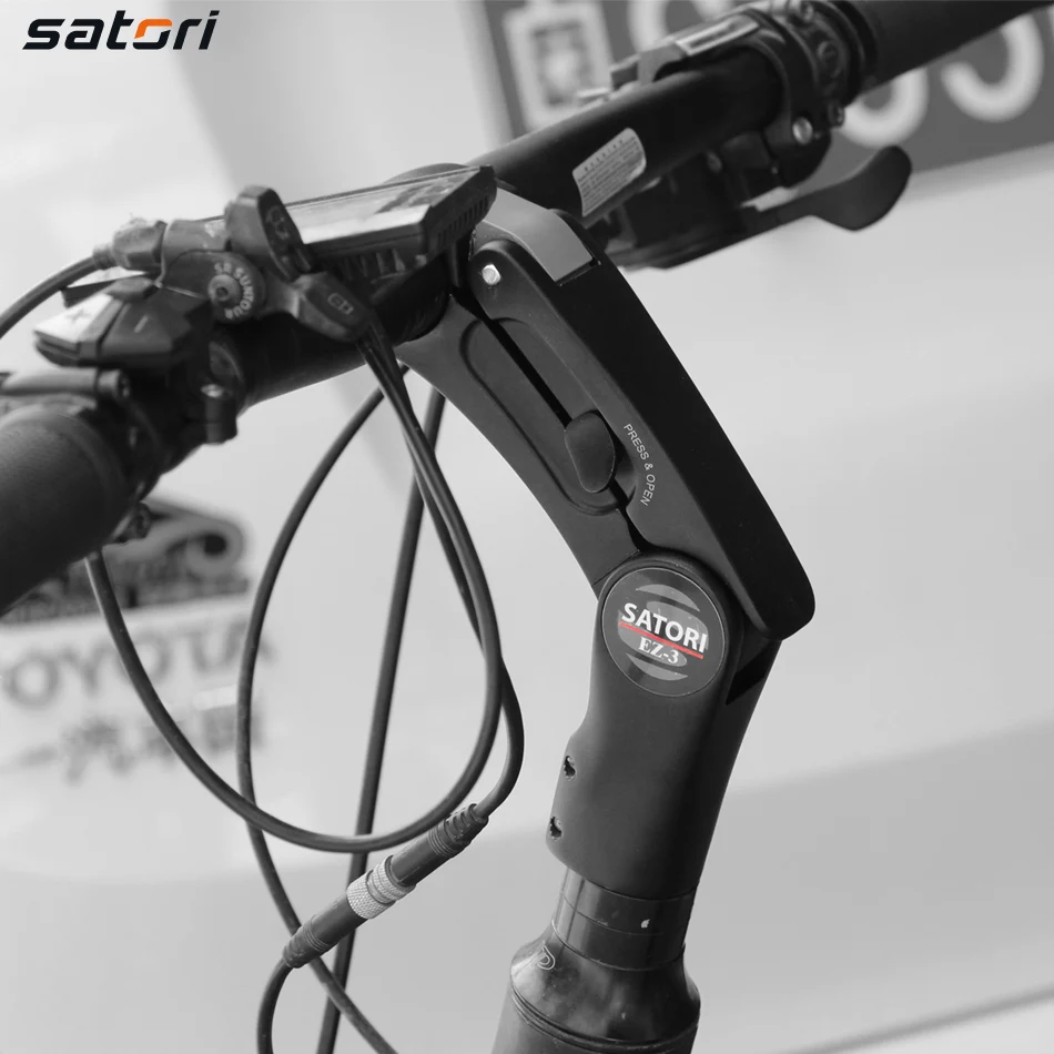 SATORI EZ3 Riser Mountain руль кованый шток 31 8 мм с регулировкой по высоте riser преднастройки