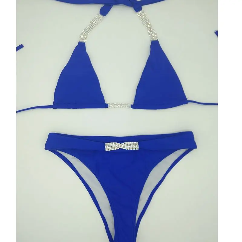 2018 Венера каникулы новый дизайн кристалл бикини набор сексуальный женский