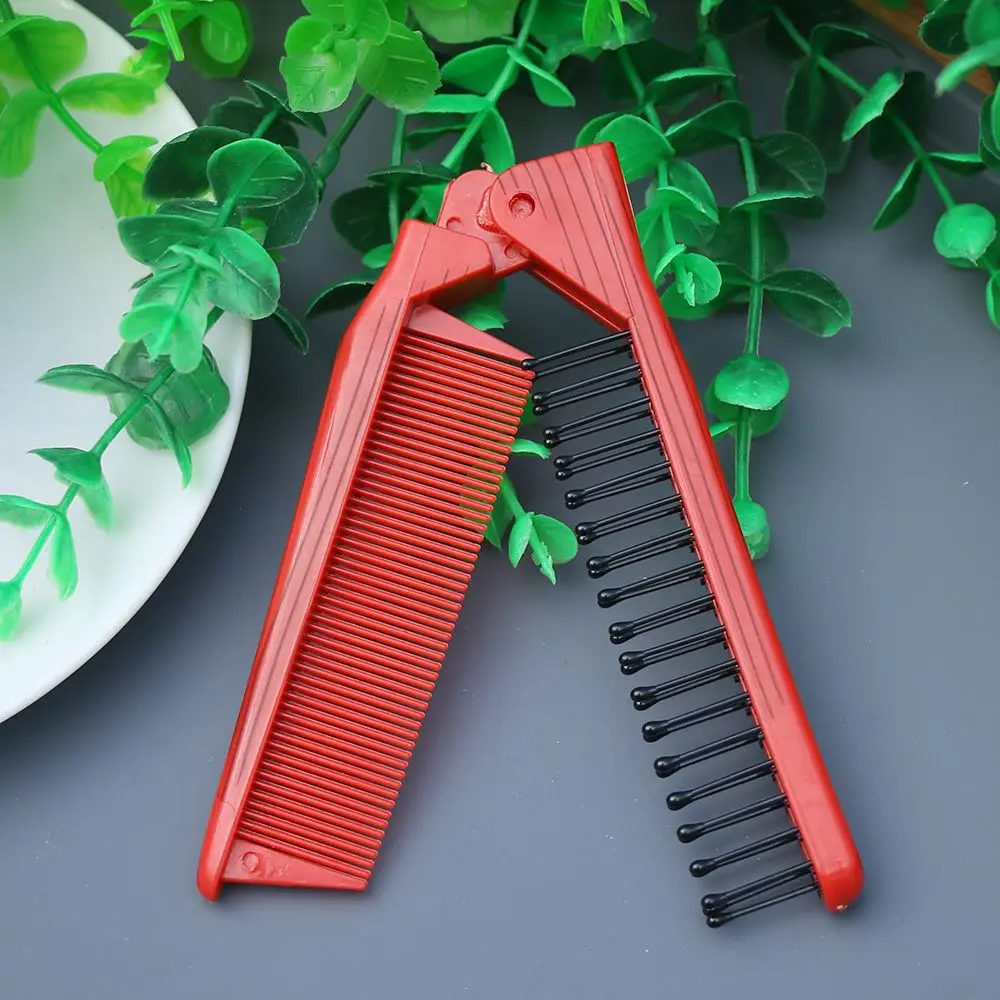 

Fashion Salon Anti-Static Combing Folding Hairdressing Hair Brush Comb new women
