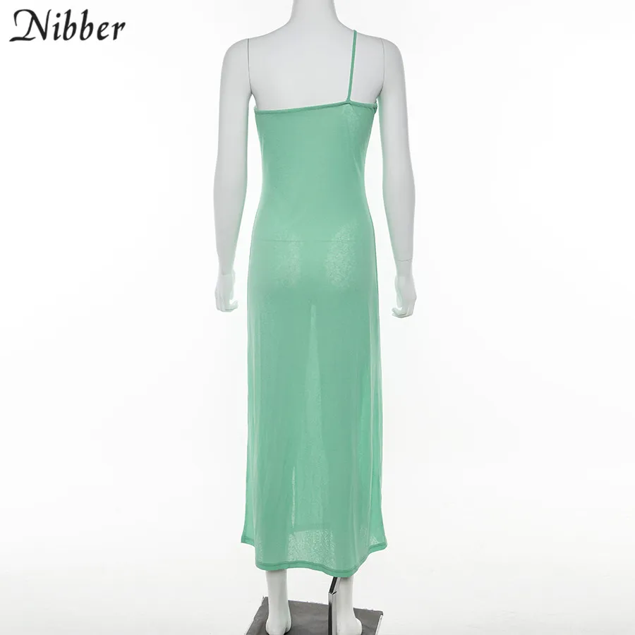 Nibber, пляжные, для отдыха, для отпуска, длинные платья, женские, летние, вечерние, ночные, сексуальные, прозрачные, твердые, тянущиеся, тонкие, без бретелек, платья, mujer