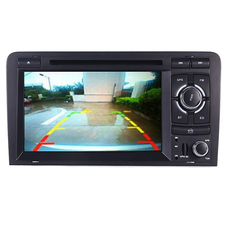 Автомобильный DVD GPS для Audi A3 S3 2002 2011 радио Bluetooth 1080P 3G USB хост управление рулевым